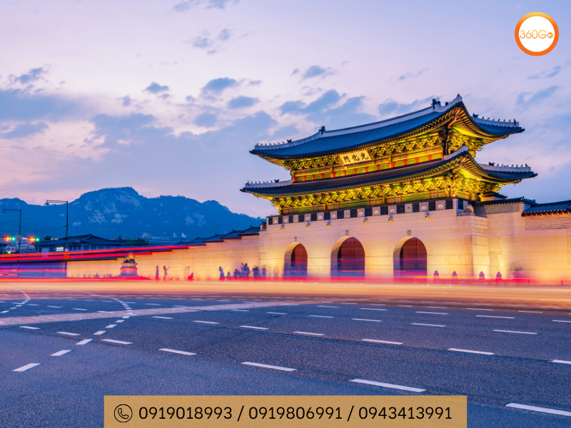 Chiêm ngưỡng vẻ đẹp lộng lẫy của Gyeongbok - Du lịch 360Go 